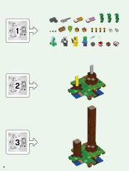 LEGO 21174 instructions page 4 – build guide