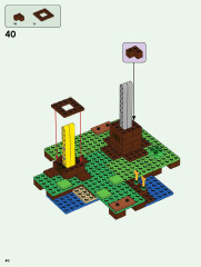 LEGO 21174 instructions page 40 – build guide