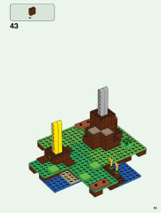 LEGO 21174 instructions page 43 – build guide