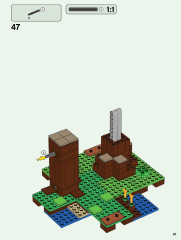 LEGO 21174 instructions page 47 – build guide