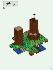 LEGO 21174 instructions page 51 – build guide