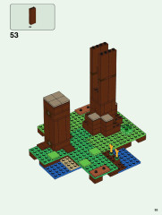 LEGO 21174 instructions page 53 – build guide