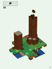 LEGO 21174 instructions page 55 – build guide