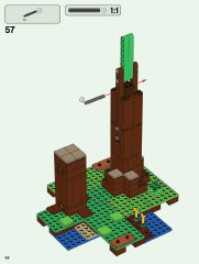 LEGO 21174 instructions page 58 – build guide