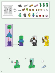 LEGO 21174 instructions page 6 – build guide