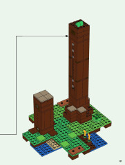 LEGO 21174 instructions page 61 – build guide