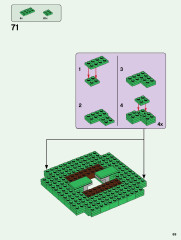 LEGO 21174 instructions page 69 – build guide