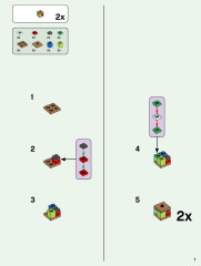 LEGO 21174 instructions page 7 – build guide