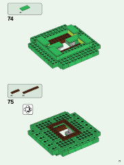 LEGO 21174 instructions page 71 – build guide