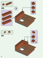 LEGO 21174 instructions page 96 – build guide