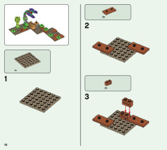 LEGO 21176 instructions page 10 – build guide
