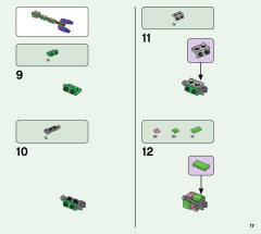 LEGO 21176 instructions page 17 – build guide