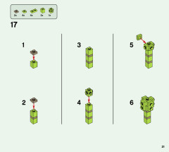 LEGO 21176 instructions page 21 – build guide