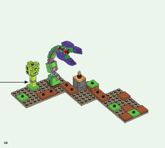 LEGO 21176 instructions page 22 – build guide