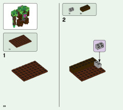 LEGO 21176 instructions page 28 – build guide