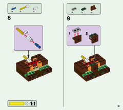 LEGO 21176 instructions page 31 – build guide