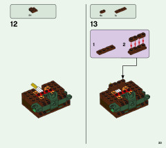 LEGO 21176 instructions page 33 – build guide