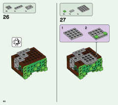LEGO 21176 instructions page 40 – build guide