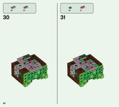 LEGO 21176 instructions page 42 – build guide
