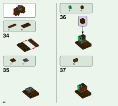 LEGO 21176 instructions page 46 – build guide