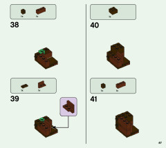 LEGO 21176 instructions page 47 – build guide