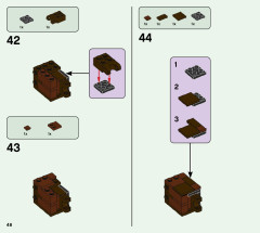 LEGO 21176 instructions page 48 – build guide