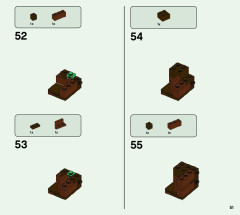 LEGO 21176 instructions page 51 – build guide