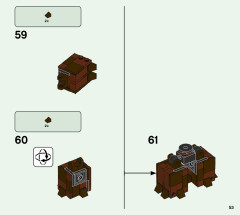 LEGO 21176 instructions page 53 – build guide