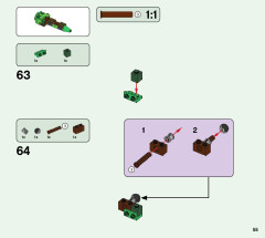 LEGO 21176 instructions page 55 – build guide