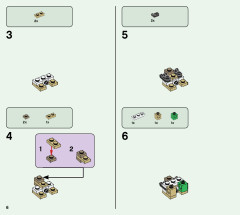 LEGO 21176 instructions page 6 – build guide