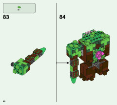 LEGO 21176 instructions page 62 – build guide