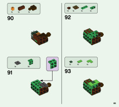 LEGO 21176 instructions page 65 – build guide