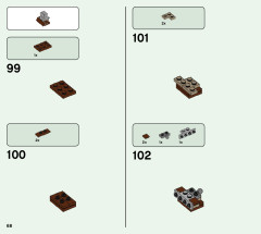 LEGO 21176 instructions page 68 – build guide