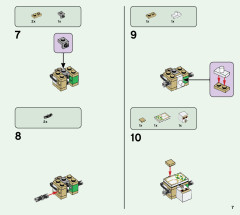 LEGO 21176 instructions page 7 – build guide