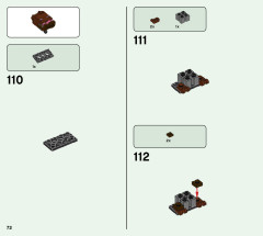 LEGO 21176 instructions page 72 – build guide