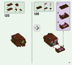 LEGO 21176 instructions page 77 – build guide