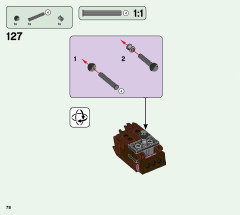 LEGO 21176 instructions page 78 – build guide