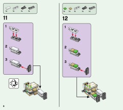 LEGO 21176 instructions page 8 – build guide