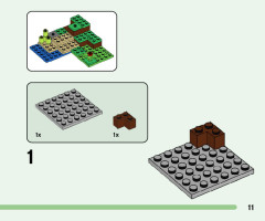 LEGO 21177 instructions page 11 – build guide