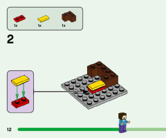 LEGO 21177 instructions page 12 – build guide