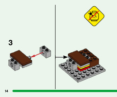 LEGO 21177 instructions page 14 – build guide
