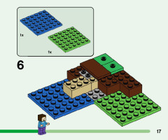 LEGO 21177 instructions page 17 – build guide