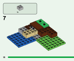 LEGO 21177 instructions page 18 – build guide