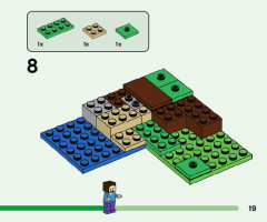 LEGO 21177 instructions page 19 – build guide
