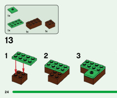 LEGO 21177 instructions page 24 – build guide