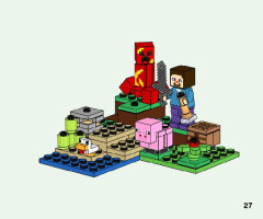 LEGO 21177 instructions page 27 – build guide