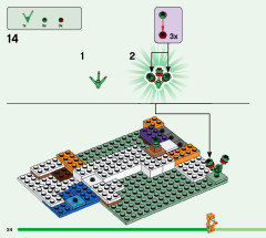 LEGO 21178 instructions page 24 – build guide