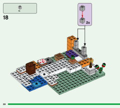 LEGO 21178 instructions page 28 – build guide
