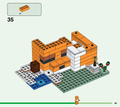 LEGO 21178 instructions page 45 – build guide