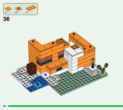 LEGO 21178 instructions page 46 – build guide